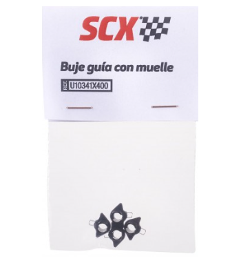Buje guía con muelle Scalextric U10341X400 | Recambio slot racing