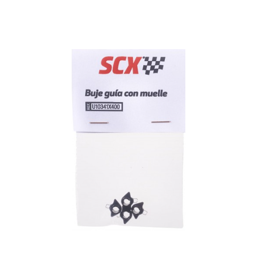 Buje guía con muelle Scalextric U10341X400 | Recambio slot racing