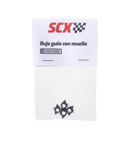 Buje guía con muelle Scalextric U10341X400 | Recambio slot racing