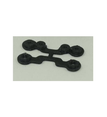 Puente estabilizador muelles Black Arrow Lambo/Ferrari 3D SRP 018107 | Slot racing pro