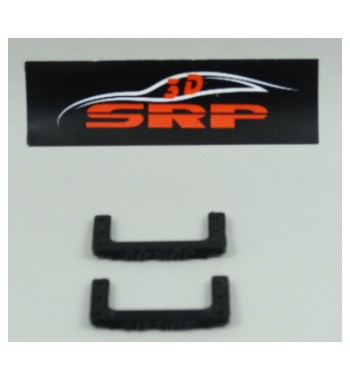 Puente estabilizador trasero 3D chasis ángulo 3DSRP 018102 | Slot racing ajuste