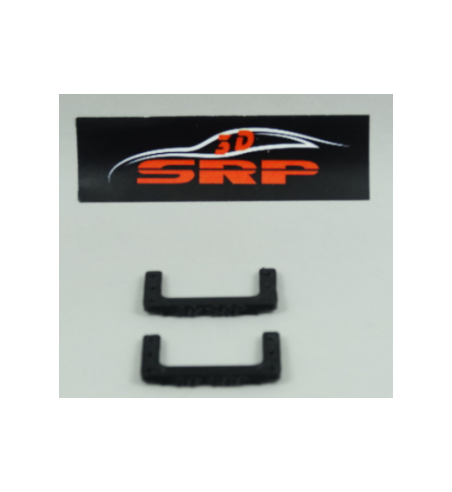 Puente estabilizador trasero 3D chasis ángulo 3DSRP 018102 | Slot racing ajuste