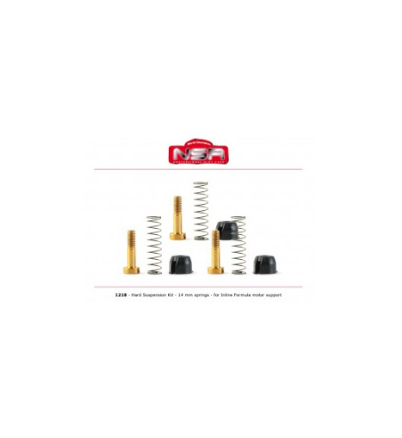 Suspensión dura Formula 1 NSR 1218 | Slot pro