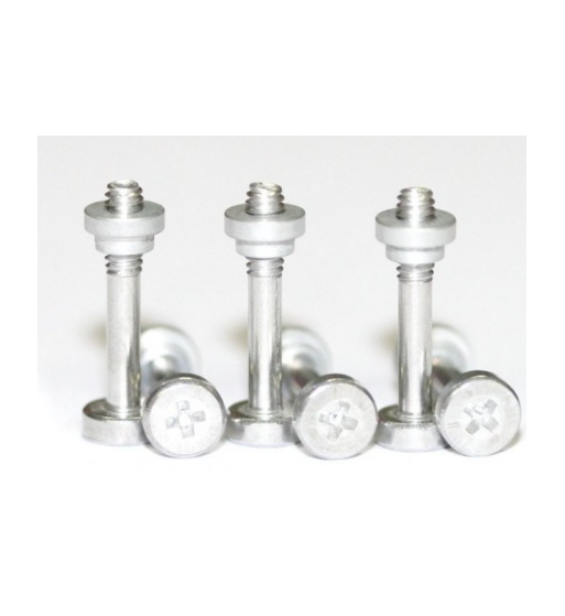 Tornillos suspensión estándar aluminio largos Sloting Plus SP114010 | Slot racing precisión