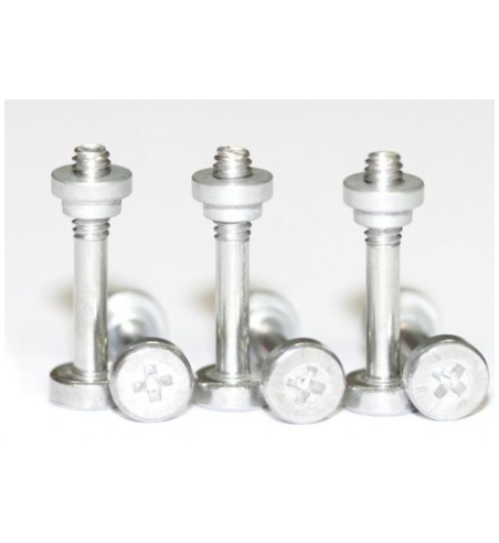 Tornillos suspensión estándar aluminio largos Sloting Plus SP114010 | Slot racing precisión
