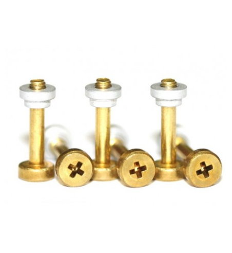 Tornillos suspensión estándar latón cortos Sloting Plus SP114004 | Slot pro