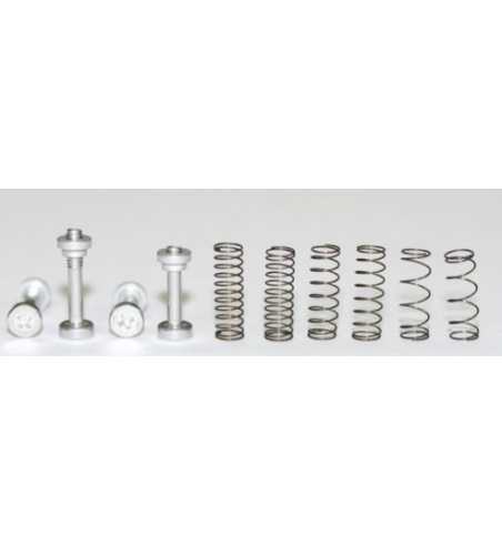 Kit suspensión aluminio Sloting Plus SP110012 | Slot racing pro