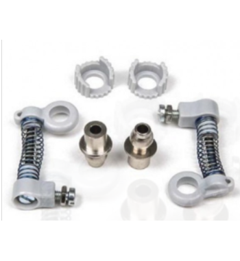 Amortiguador EVO-A eje metal tornillo rotula L Mitoos M159 | Slot racing rally