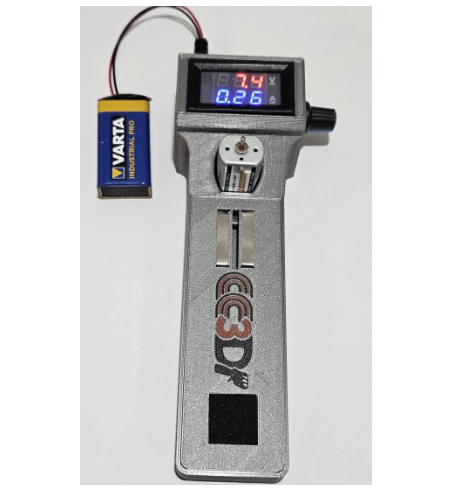 Rodador de motores regulable CC9004 de CC Slot3d