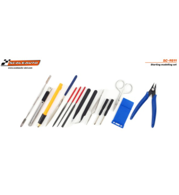 Pack herramientas SC9511 básico para modelismo