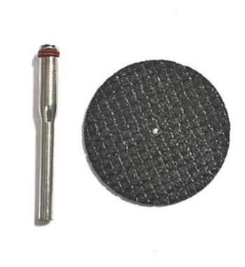 Disco metal + soporte mandril Tectime TT752