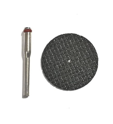 Disco metal + soporte mandril Tectime TT752