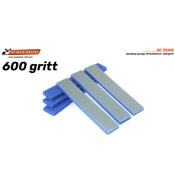 Espuma abrasiva SC9536B grano 600 para desbaste fino