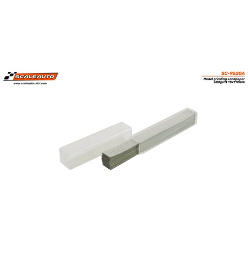 Papel abrasivo SC9520A grano 600 para preparación modelismo Papel abrasivo SC9520A grano 600 para preparación modelismo