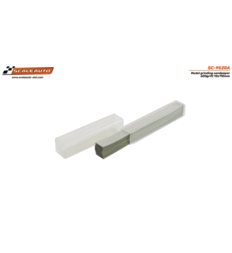 Papel abrasivo SC9520A grano 600 para preparación modelismo