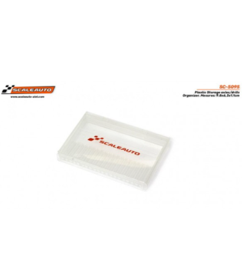 SC5095 Caja ejes/brocas 20 compartimentos Scaleauto