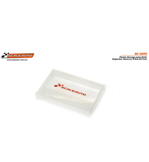 SC5095 Caja ejes/brocas 20 compartimentos Scaleauto