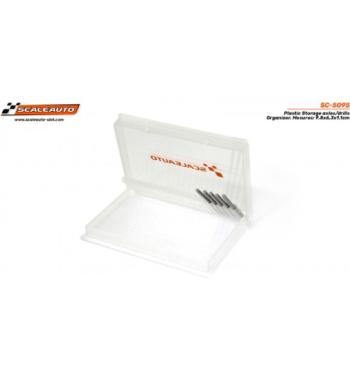 SC5095 Caja ejes/brocas 20 compartimentos Scaleauto