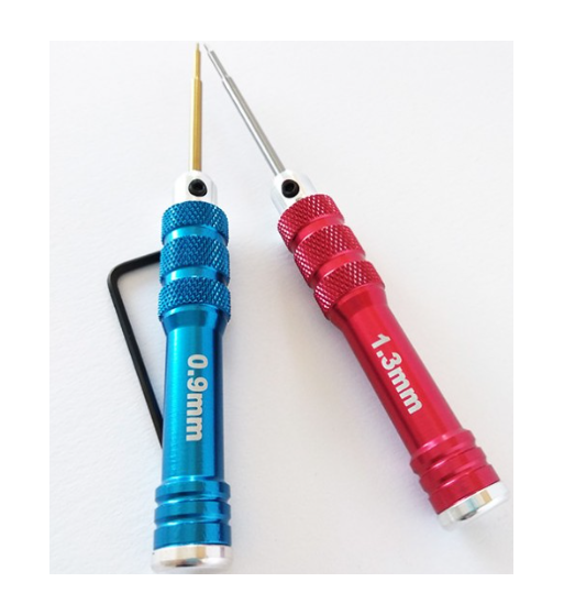 Mitoos M130 set herramientas allen 1.3 + 0.9 mm Pro