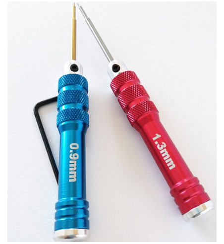 Mitoos M130 set herramientas allen 1.3 + 0.9 mm Pro