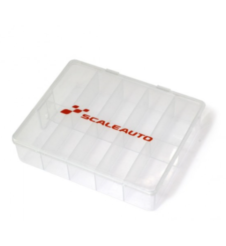 SC5096B Caja 10 compartimentos motores o ruedas Scaleauto
