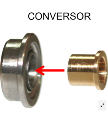 SP053026 Adaptador eje 3mm a 2.38mm Sloting Plus
