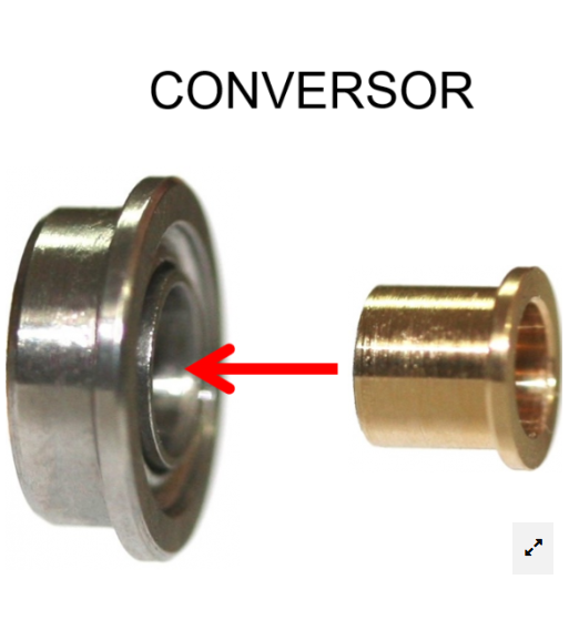 SP053026 Adaptador eje 3mm a 2.38mm Sloting Plus SP053026 Adaptador eje 3mm a 2.38mm Sloting Plus