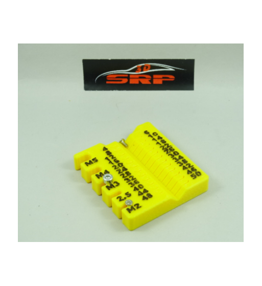 018201 Medidor tornillos slot métrico 3DSRP 018201 Medidor tornillos slot métrico 3DSRP