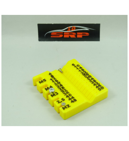 018201 Medidor tornillos slot métrico 3DSRP