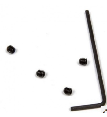 M331 Espárragos M2.5x2.5 + Llave Allen 1.3mm Mitoos