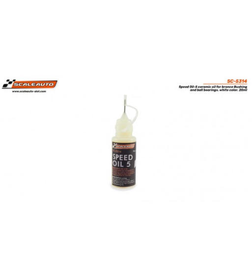 Scaleauto SC-5314 Aceite Speed Oil-5 lubricante cer?ico 20 mm | Herramientas de Aerograf? SC5314 Scaleauto SC-5314 Aceite Speed Oil-5 lubricante cer?ico 20 mm | Herramientas de Aerograf? SC5314