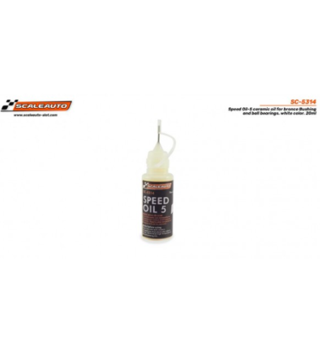 Scaleauto SC-5314 Aceite Speed Oil-5 lubricante cer?ico 20 mm | Herramientas de Aerograf? SC5314