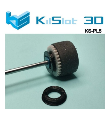 Polea para corona Scaleauto Kilslot KS-PL5, optimizada para transmisiones eficientes y duraderas.