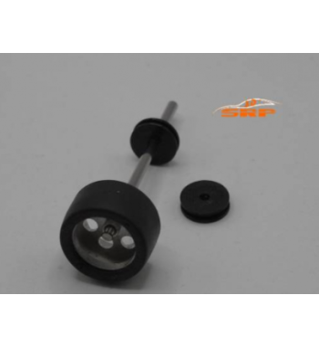 Polea delantera para eje 8 mm, fabricada para transmisiones precisas y resistentes.