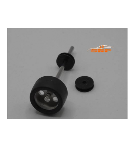 Polea delantera para eje 8 mm, fabricada para transmisiones precisas y resistentes.