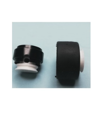 Polea 3D Kilslot KS-PLRD7 para llanta Sloting Plus RD de 7mm con neumático estrecho, ideal para transmisiones estables.