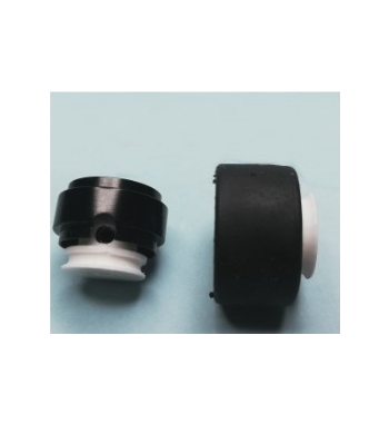 Polea 3D Kilslot KS-PLRD9 para llanta Sloting Plus RD 9mm con neumático estrecho, ideal para transmisiones estables.