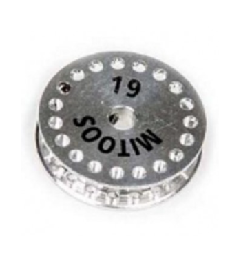 Polea MITOOS M149 MXL aluminio Z19 X1 para transmisiones fiables y estables.