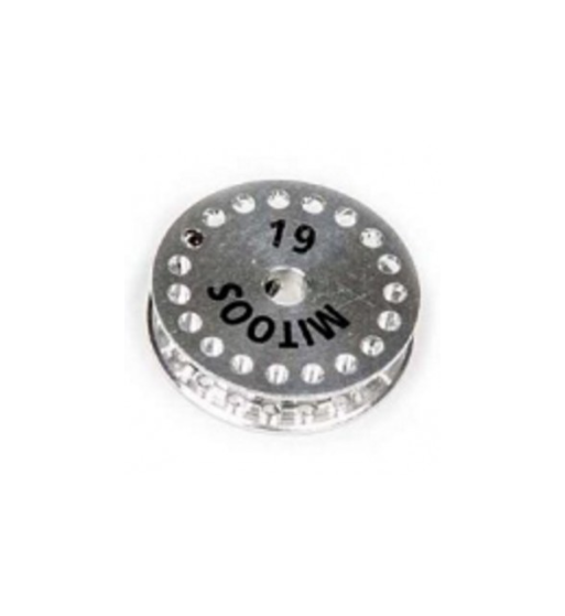Polea MITOOS M149 MXL aluminio Z19 X1 para transmisiones fiables y estables. Polea MITOOS M149 MXL aluminio Z19 X1 para transmisiones fiables y estables.
