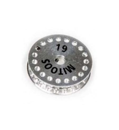 Polea MITOOS M149 MXL aluminio Z19 X1 para transmisiones fiables y estables.
