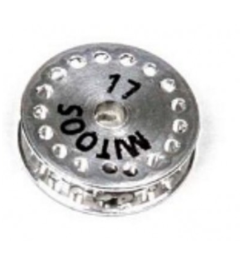Polea MITOOS M147 MXL aluminio Z17 X1 para transmisiones fiables y duraderas.