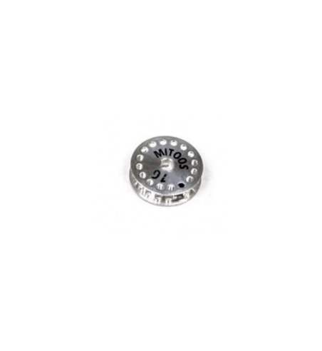 Polea MITOOS M146 MXL aluminio Z16 X1 para transmisiones estables y fiables.
