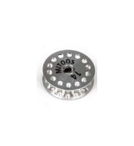 Polea MITOOS M144 aluminio MXL Z14 X1 para transmisiones fiables y resistentes. Polea MITOOS M144 aluminio MXL Z14 X1 para transmisiones fiables y resistentes.