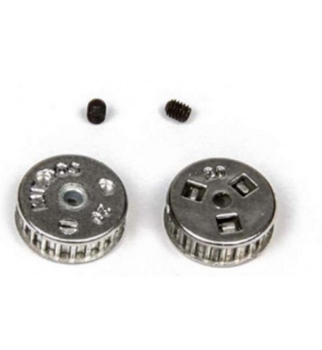 Polea MITOOS M140 nylon MXL Z20 X2 para transmisiones fiables y ligeras.