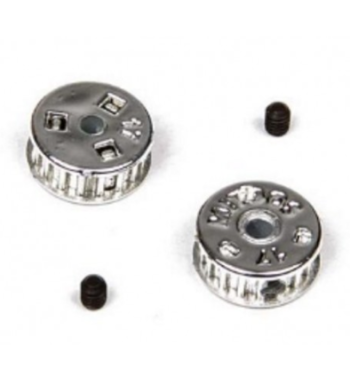 Polea MITOOS M137 nylon MXL Z17 X2 para transmisiones fiables y duraderas.