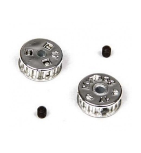 Polea MITOOS M137 nylon MXL Z17 X2 para transmisiones fiables y duraderas.