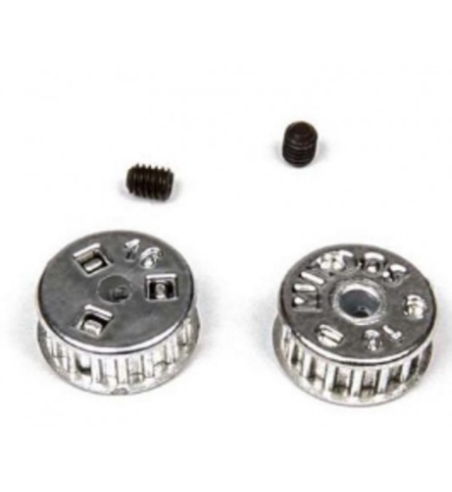 Polea MITOOS M136 nylon MXL Z16 X2 para transmisiones estables y fiables.