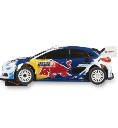 Coche Scalextric Compact Ford Puma WRC - Montecarlo 2024 para slot