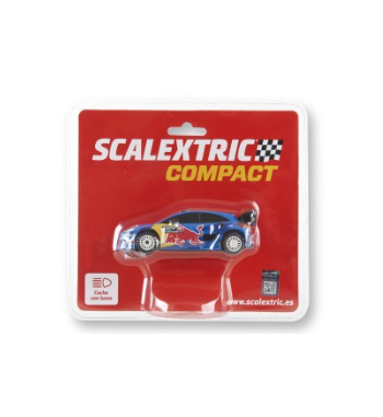 Coche Scalextric Compact Ford Puma WRC - Loubet para slot