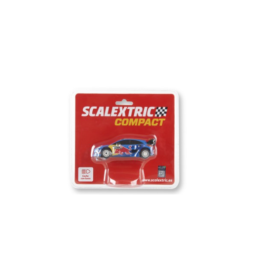 Coche Scalextric Compact Ford Puma WRC - Loubet para slot Coche Scalextric Compact Ford Puma WRC - Loubet para slot